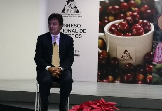 Roberto Vélez Vallejo gerente general de la Federación Nacional de Cafeteros.
