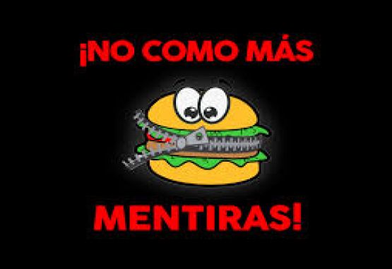 No como mentiras