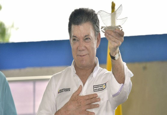 Algunas reacciones al galardón de paz para Juan Manuel Santos
