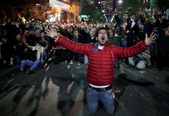Protestas en Bolivia