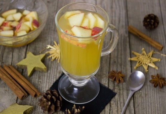 Infusión de manzana