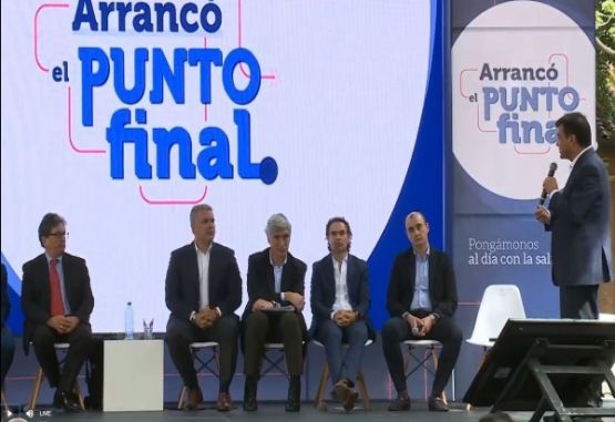 Presentación del acuerdo de punto final