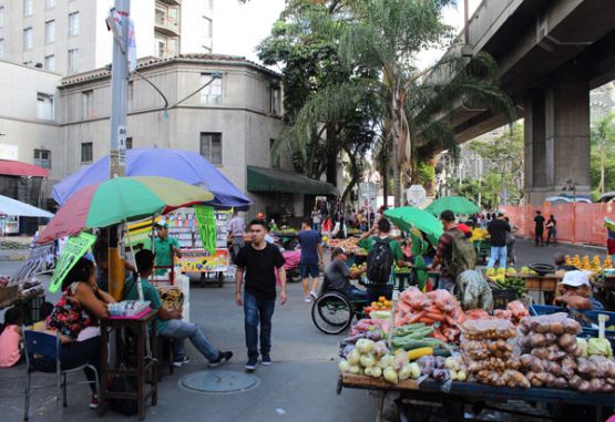 Obras en el centro