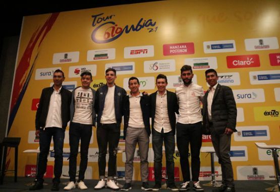 Ciclistas colombianos