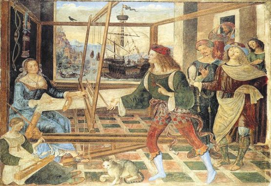 El retorno de Odiseo de Pinturicchio