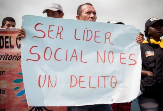 Lideres sociales