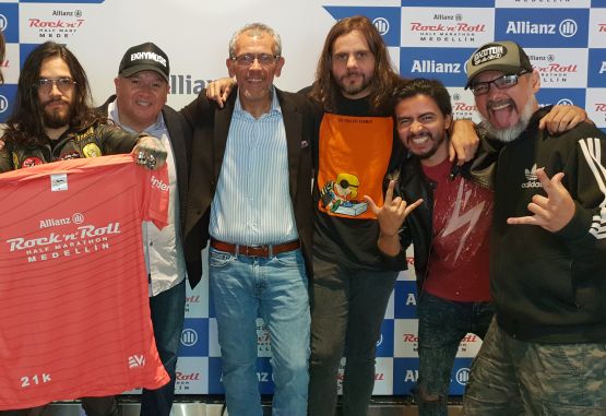 Maratón de rock de Medellín.