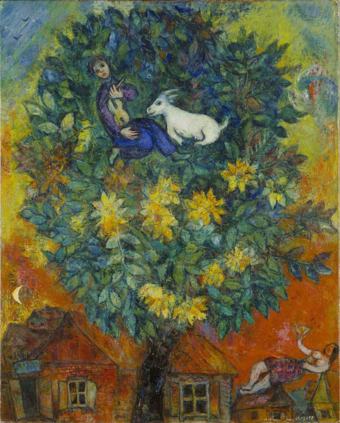 Marc Chagall Otoño en el pueblo