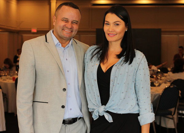 Álvaro Gómez, gerente general de Trucco´s Jeans y Janeth Vega, directora de mercadeo