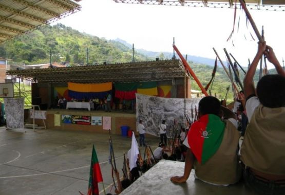 Guardia indígena de Tacueyó