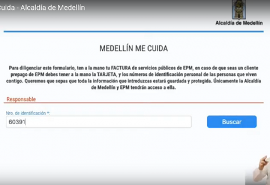 Medellín me cuida