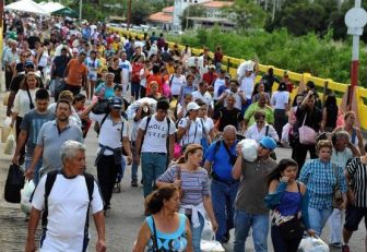 Venezolanos emigrado a Colombia