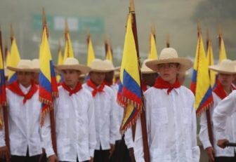 Actos conmemorativos de la independencia, en Paipa