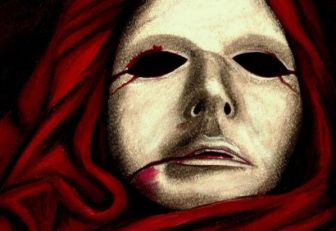 Máscara de la muerte roja