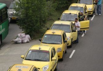 Taxis en Medellín