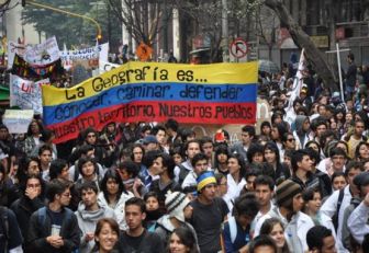 Marcha en Colombia