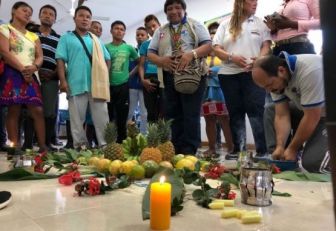 Primer Encuentro Intercultural Indígena.