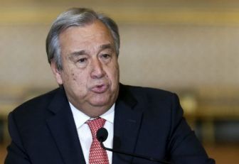 El secretario general de Naciones Unidas, António Guterres.