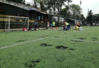 Cancha barrio Brasilia