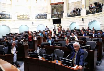 Bancada de oposición senado