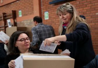 Votante mujer