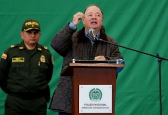 Ministro de Defensa Luis Carlos Villegas