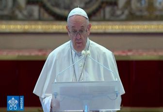 Mensaje de Pascua papa Francisco 2020