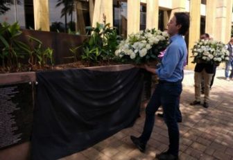 Alcalde conmemoracion periodistas