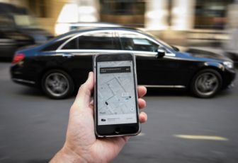 Plataforma digital Uber.