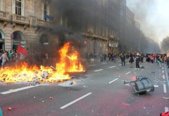 Violencia en Barcelona