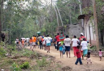 desplazados en Antioquia y Córdoba