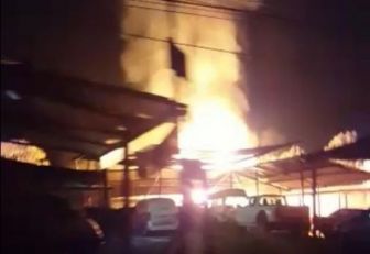 explosión de cilindros en Rionegro