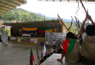 Guardia indígena de Tacueyó