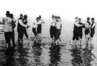 Baile de tango en el mar del plata